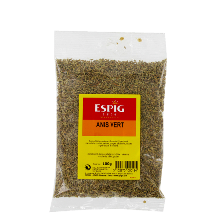 Anis vert entier 100g - UK Grande Bretagne