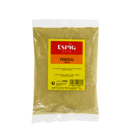 Fenouil moulu ESPIG 100g France