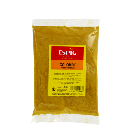Gia vị colombo ESPIG 100g Pháp