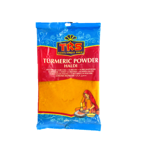 La cúrcuma en polvo TRS 100g India