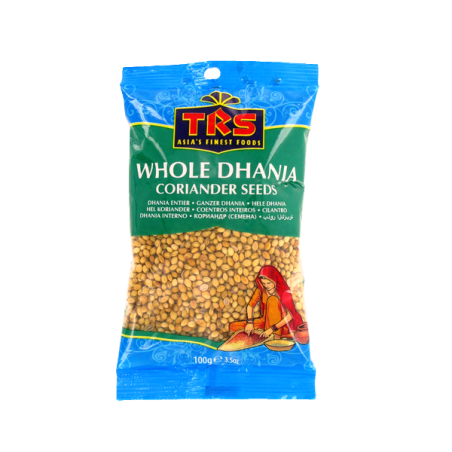 Coriandre Dhania entier TRS 100g Inde