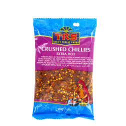 Schiacciato pepe rosso molto forte TRS 100g India