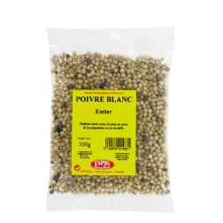Pimienta blanca entera ESPIG 100g Francia