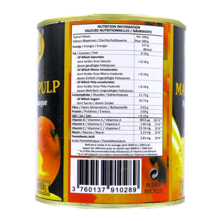 Bột giấy xoài Kesar ANJU 850ml Vương quốc Anh