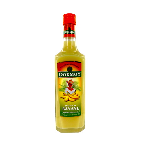 Westindischer Likör Banana Punch DORMOY 700ml 18° Guadeloupe