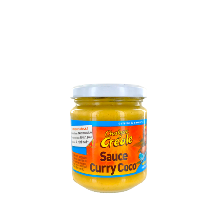 Kokos-Curry-Sauce CHALEUR CREOLE 200g Frankreich