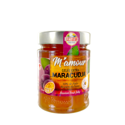 Gelee extra passion maracudja M'AMOUR 325g Guadeloupe