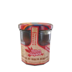 Mứt chuối với rượu rum nông nghiệp Guyana 210g