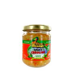Sauce créoline piquante DAME BESSON 170g Guadeloupe