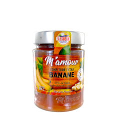 Confettura extra di banane M'AMOUR 325g Guadalupa
