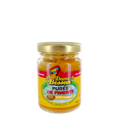 Puré de pimienta de Colombo DAME BESSON 90g Guadalupe