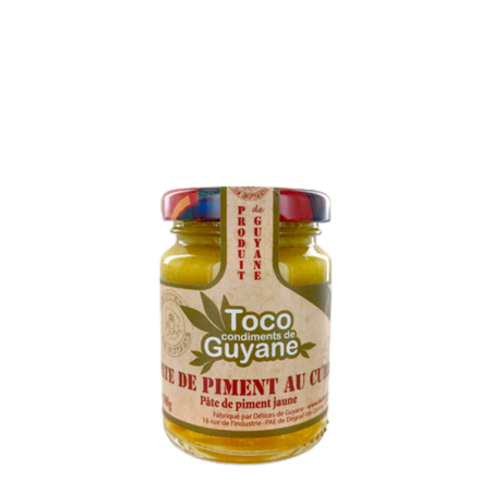 Yellow chili paste with curry TOCO 100g Guyana