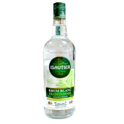 Traditioneller weißer Rum ISAUTIER 1L 49° Réunion