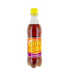 Boisson gazeuse saveur kampane ROYAL SODA 500ml Martinique