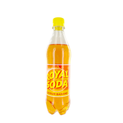 ROYAL SODA Erfrischungsgetränk mit Bananengeschmack 500 ml Martinique