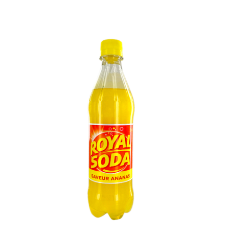 ROYAL SODA Erfrischungsgetränk mit Ananasgeschmack 500 ml Martinique