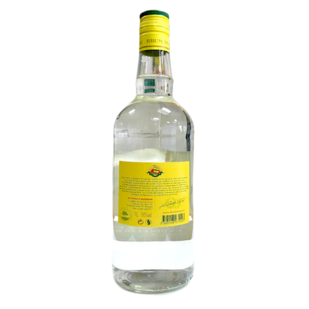 Rum nông nghiệp trắng BOLOGNE 1L 50° Guadeloupe