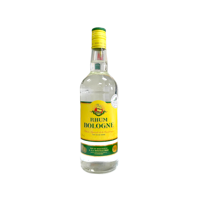 Rhum Agricole blanc BOLOGNE 1L 50° Guadeloupe