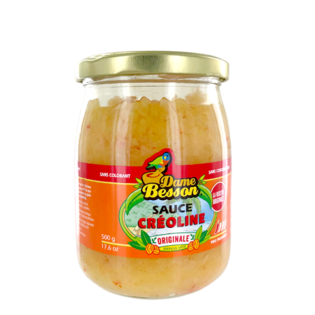 Original Creoline Sauce DAME BESSON 500g Guadeloupe