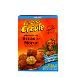 Zubereitung für Kabeljau Acras CHALEUR CREOLE 100g Frankreich
