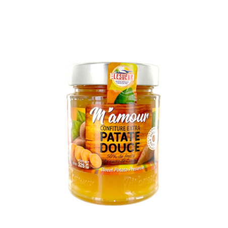 M'AMOUR extra Süßkartoffelmarmelade 325g Guadeloupe