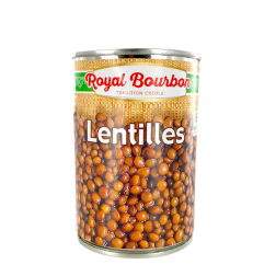 Đậu lăng tự nhiên ROYAL BOURBON 400g Réunion