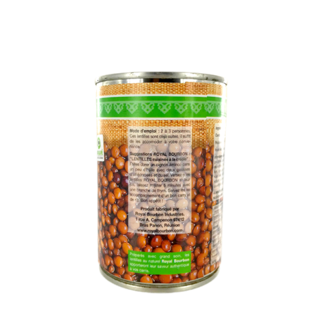 Lenticchie al naturale ROYAL BOURBON 400g Riunione