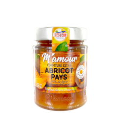 Extra apricot jam from M'AMOUR country 325g Guadeloupe
