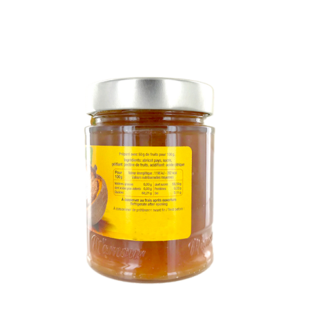 Confiture extra abricot pays M'AMOUR 325g Guadeloupe