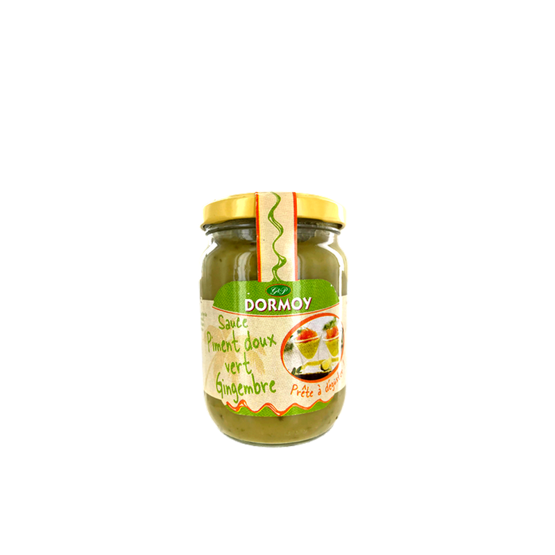 Sauce piment vert doux gingembre DORMOY 270g Guadeloupe