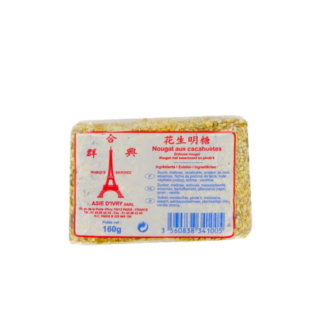 Nougat aux cacahuètes ASIE d'IVRY 160g France