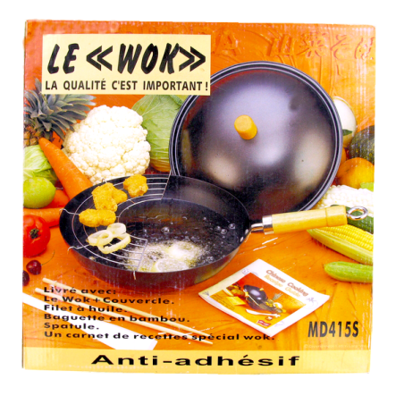 Wok set 6pcs 12" - Chine