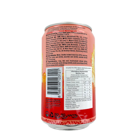 Boisson thé glacé au litchi POKKA 330ml Singapour