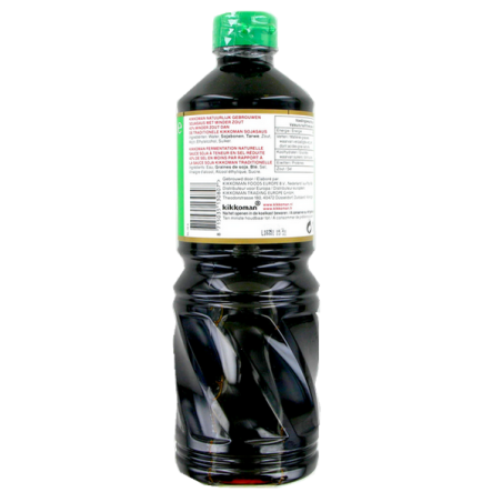 Nước tương nhẹ 43% ít muối KIKKOMAN 1L Hà Lan