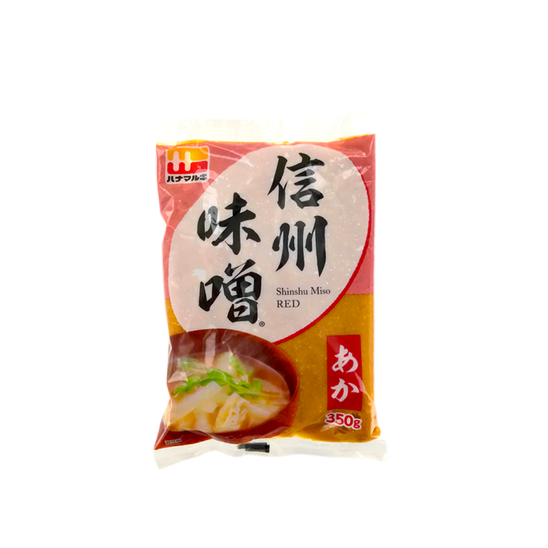 Pâte soja shinshu miso rouge HANAMARUKI 350g Japon