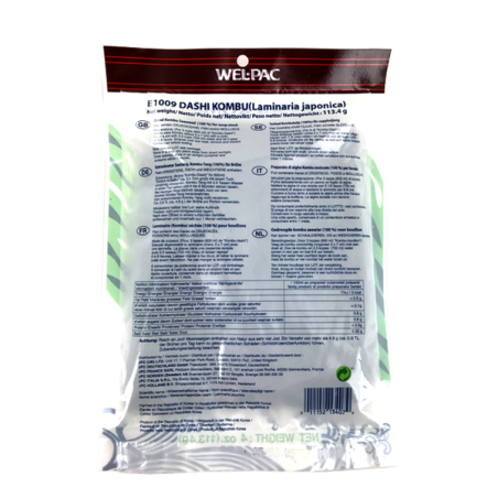 Algue pour bouillon dashi konbu WEL-PAC 113,4g Corée