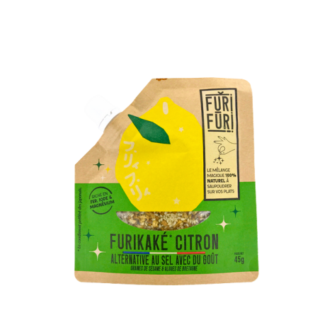 Assaisonnement riz Furikaké citron FURI 45g France