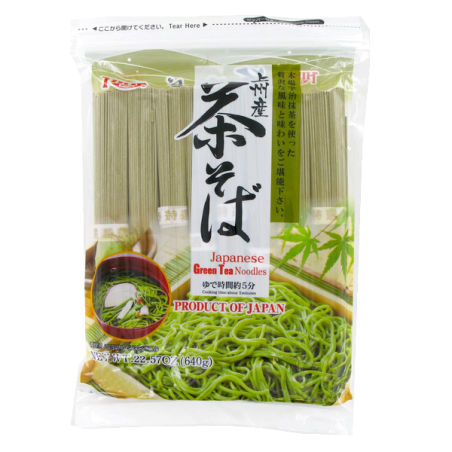 Tagliatelle di tè verde essiccata Chasoba HIME 640g Giappone