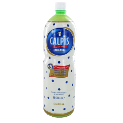 Getränk auf basis von magermilch CALPIS 1.5 L Japan