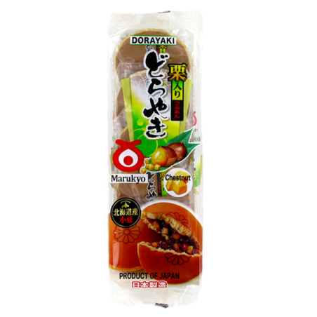 Cake red bean and chestnut Kuriiri Dorayake MARUKYO 300g Japan