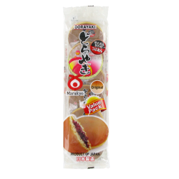Gâteau haricots rouges Dorayaki 6pcs MARUKYO 318g Japon
