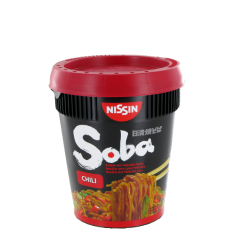 Soba noodles Caldi con salsa di Peperoncino il yakisoba NISSIN 92g