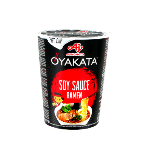 Suppe, nudel-Ramen Shoyu Oyakata-cup AJINOMOTO 63G Japan