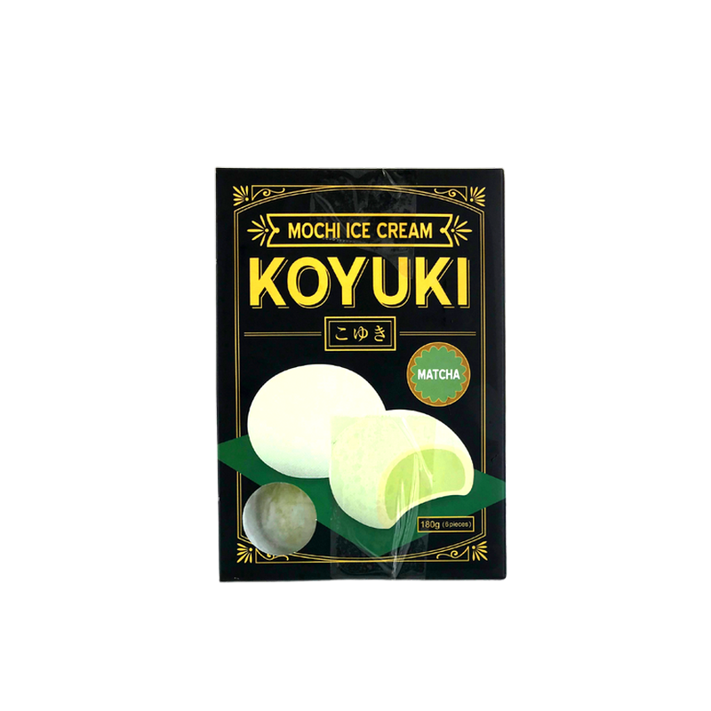Mochi à la crème glacé matcha KOYUKI 180g Allemagne - SURGELES