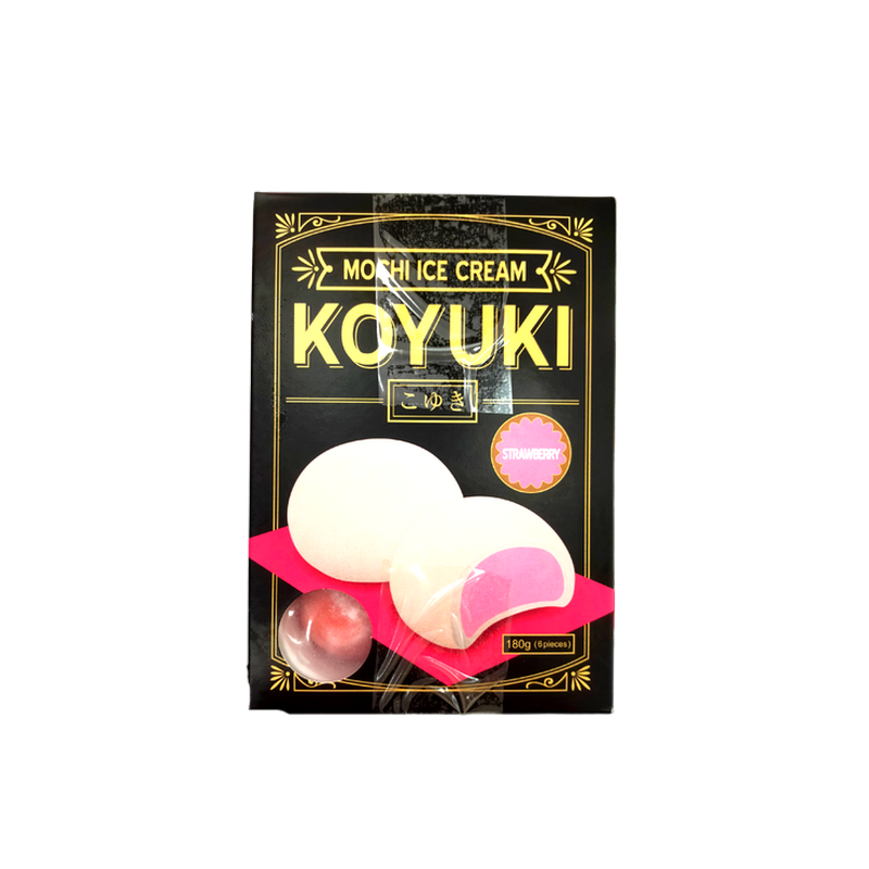 Mochi à la crème glacé Fraise KOYUKI 180g Allemagne - SURGELES