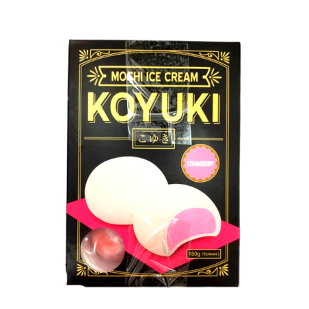 Mochi con helado de fresa KOYUKI 180g Alemania-CONGELADO