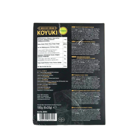 Mochi à la crème glacé Pistache KOYUKI 180g Allemagne - SURGELES