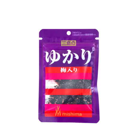 Hạt nêm cơm nóng Mishima Ume Iri YAKARI 26g Nhật Bản