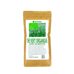 Green tea Macha Bio HAMASA SHOTEN 100g Japan