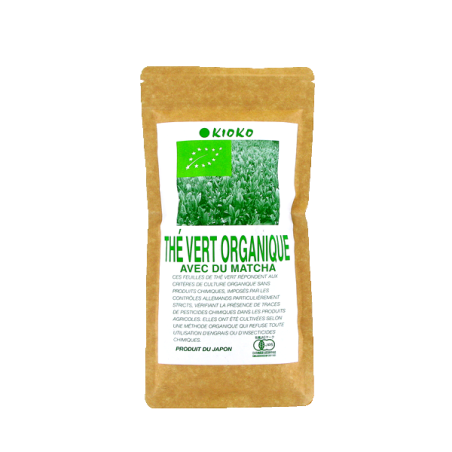 Green tea Macha Bio HAMASA SHOTEN 100g Japan